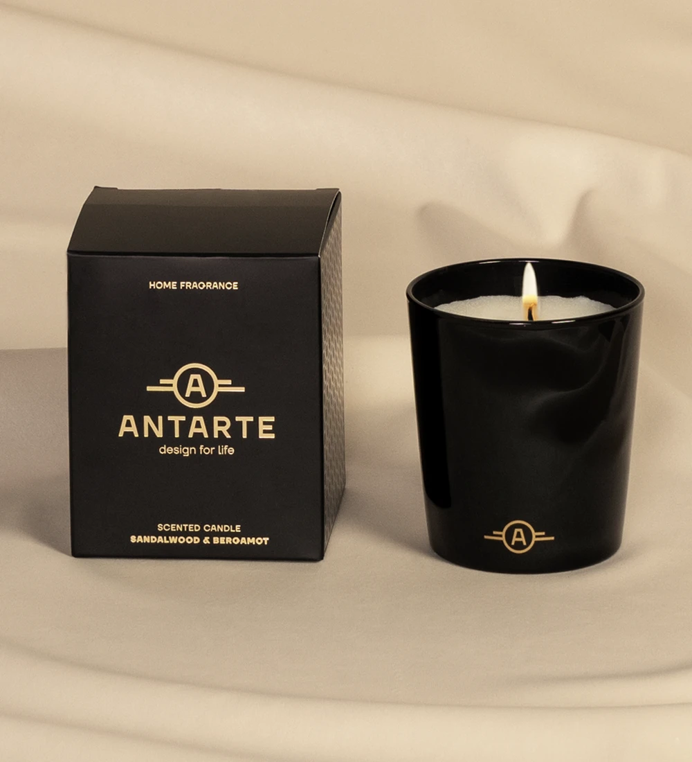 Fragrância Sandalwood & Bergamot, 180gr