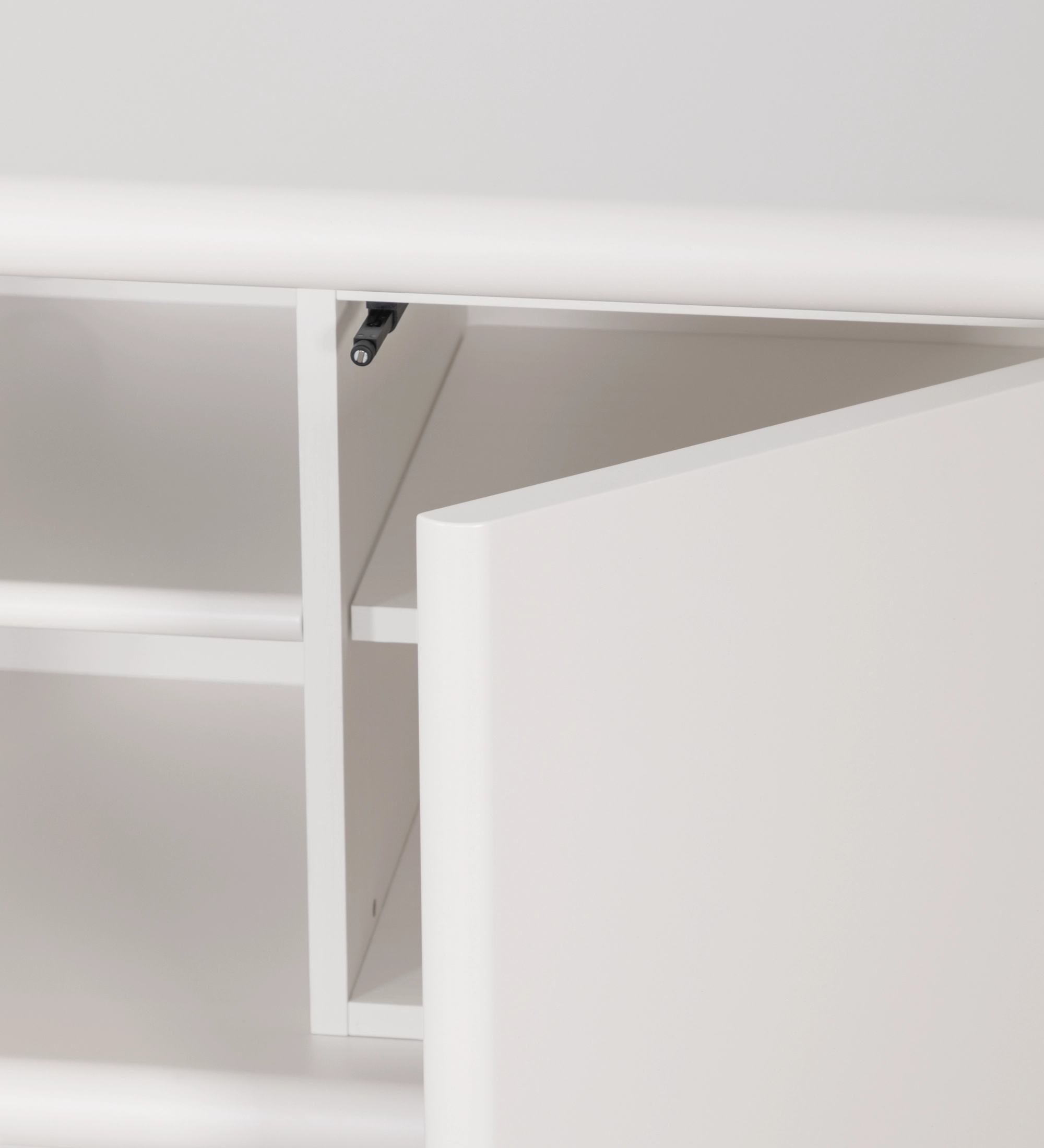 Paris TV stand 3 doors in pearl.