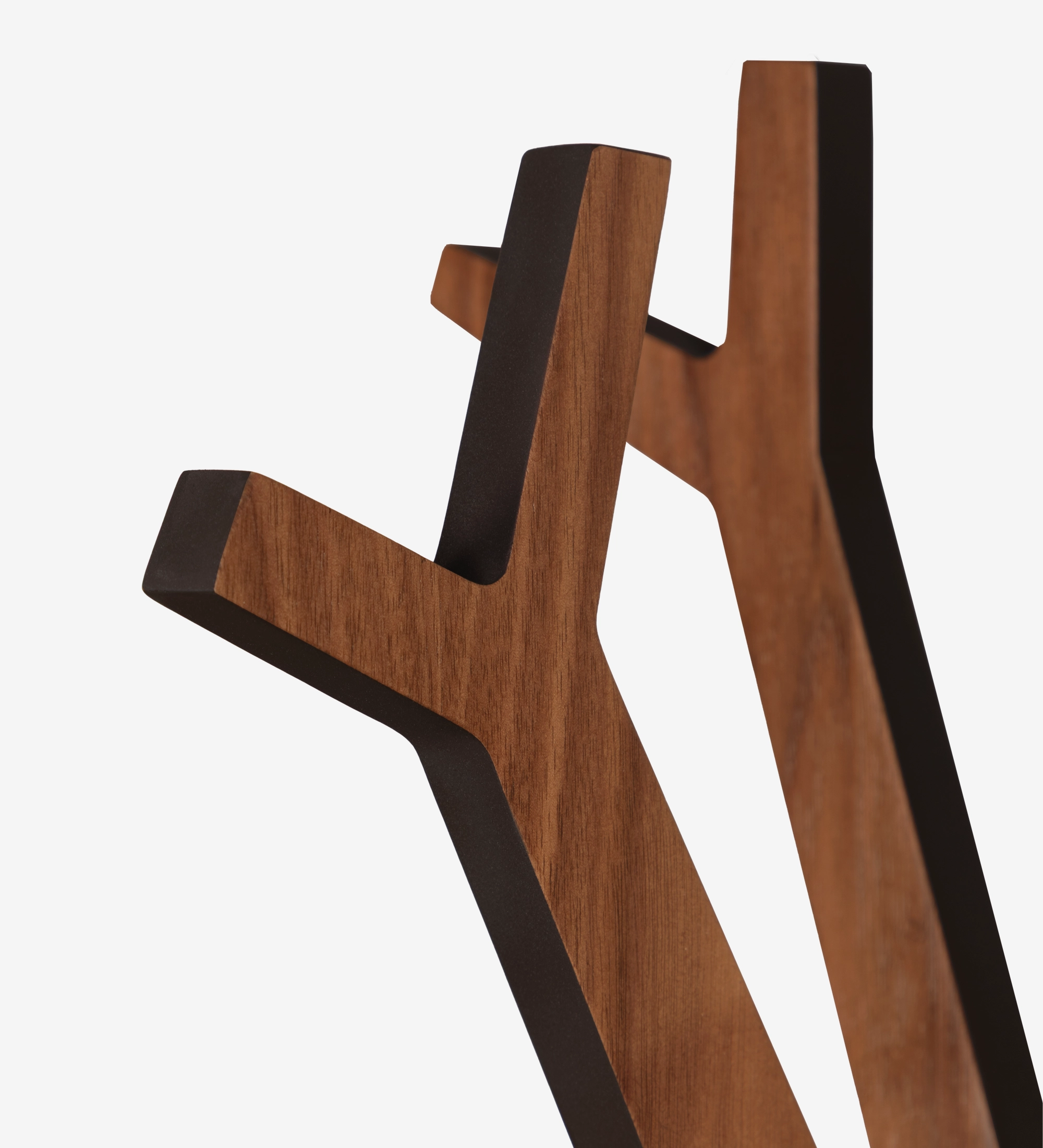 Natural walnut hanger