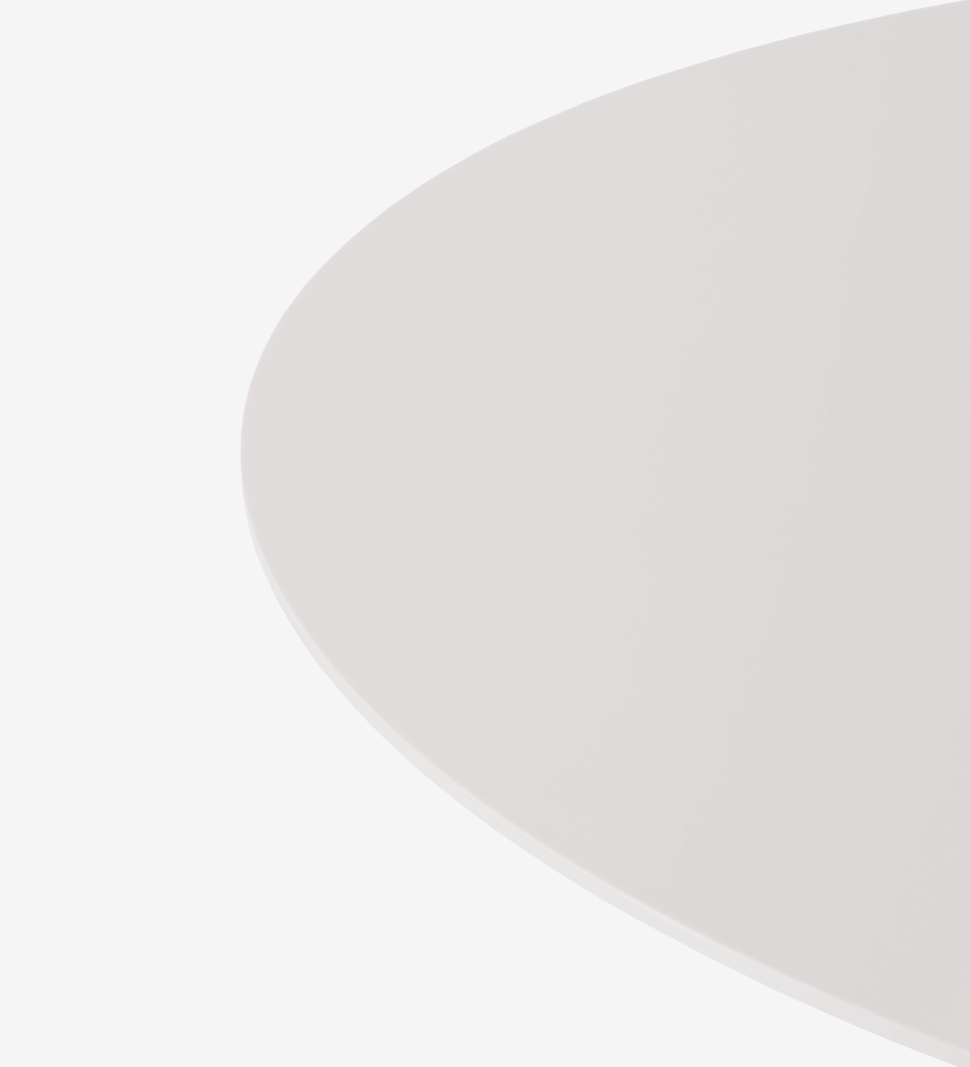 Mesa de Jantar Geneve branca, vista parcial do tampo redondo