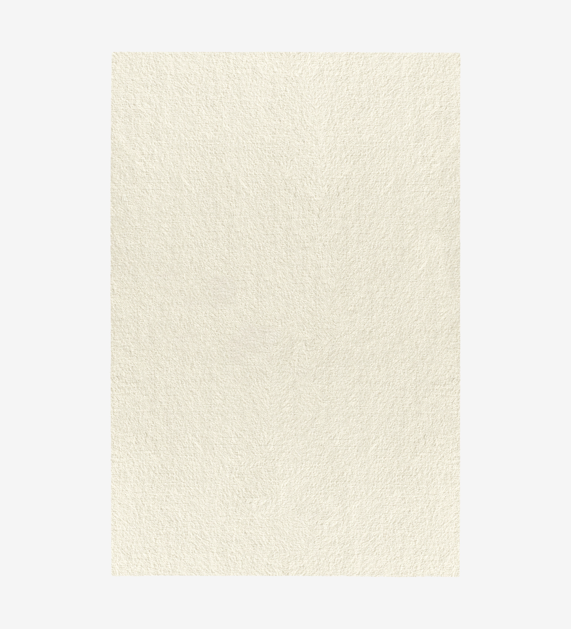 Tapete IMPRESSION 31 creme felpudo, vista aérea