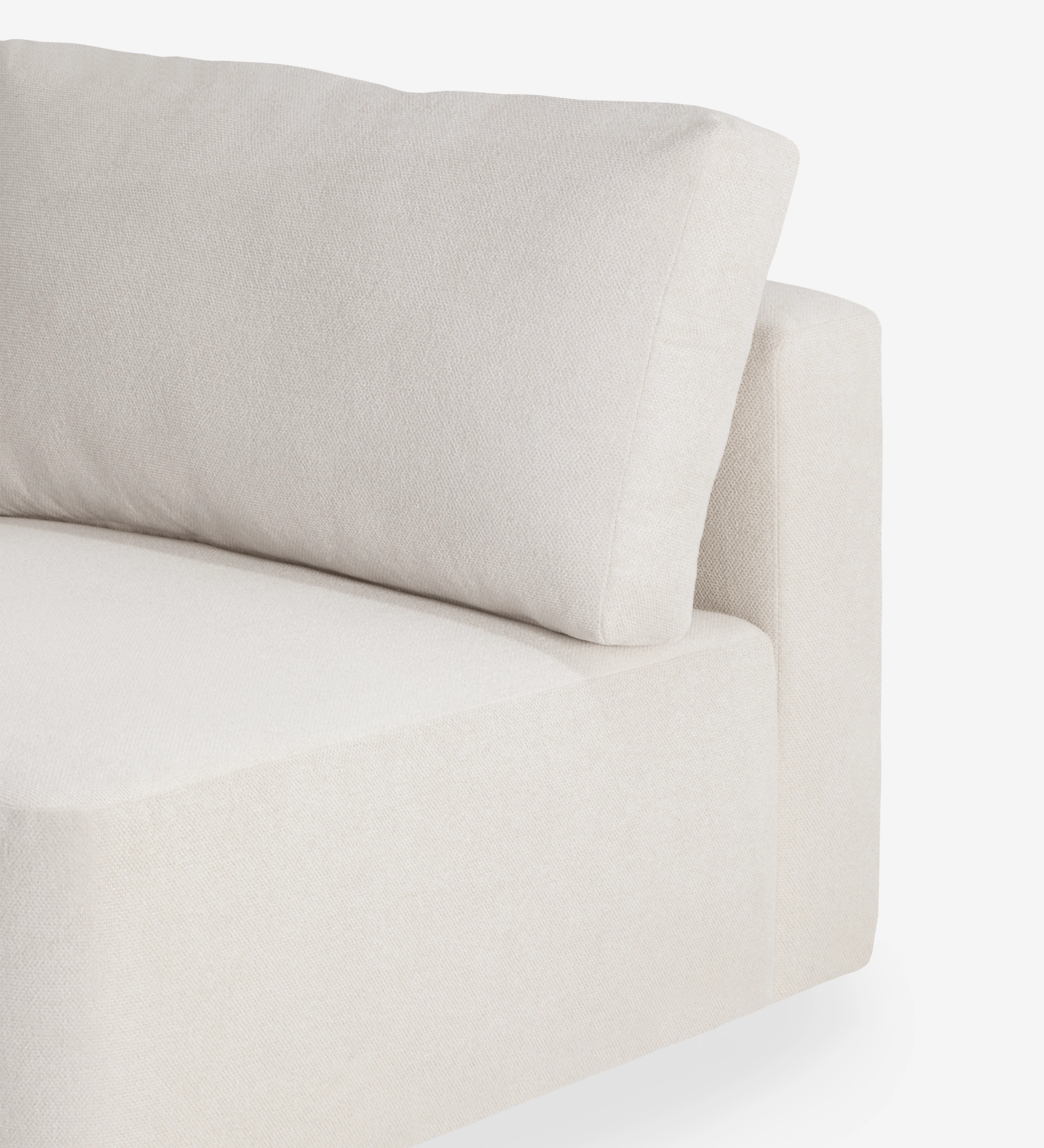 Maple Paris estofado a tecido pérola, 80 cm.