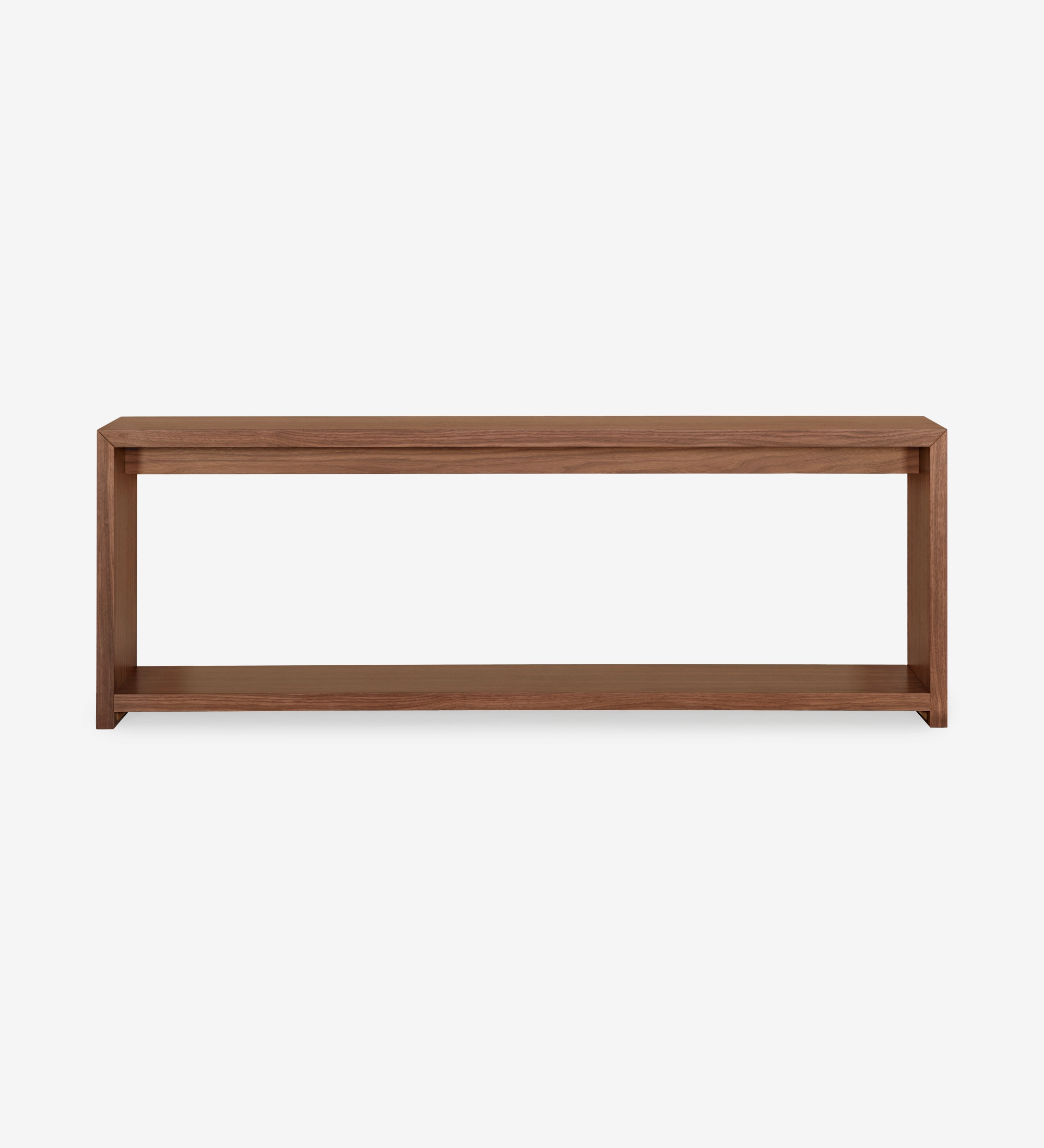 Consola em nogueira natural