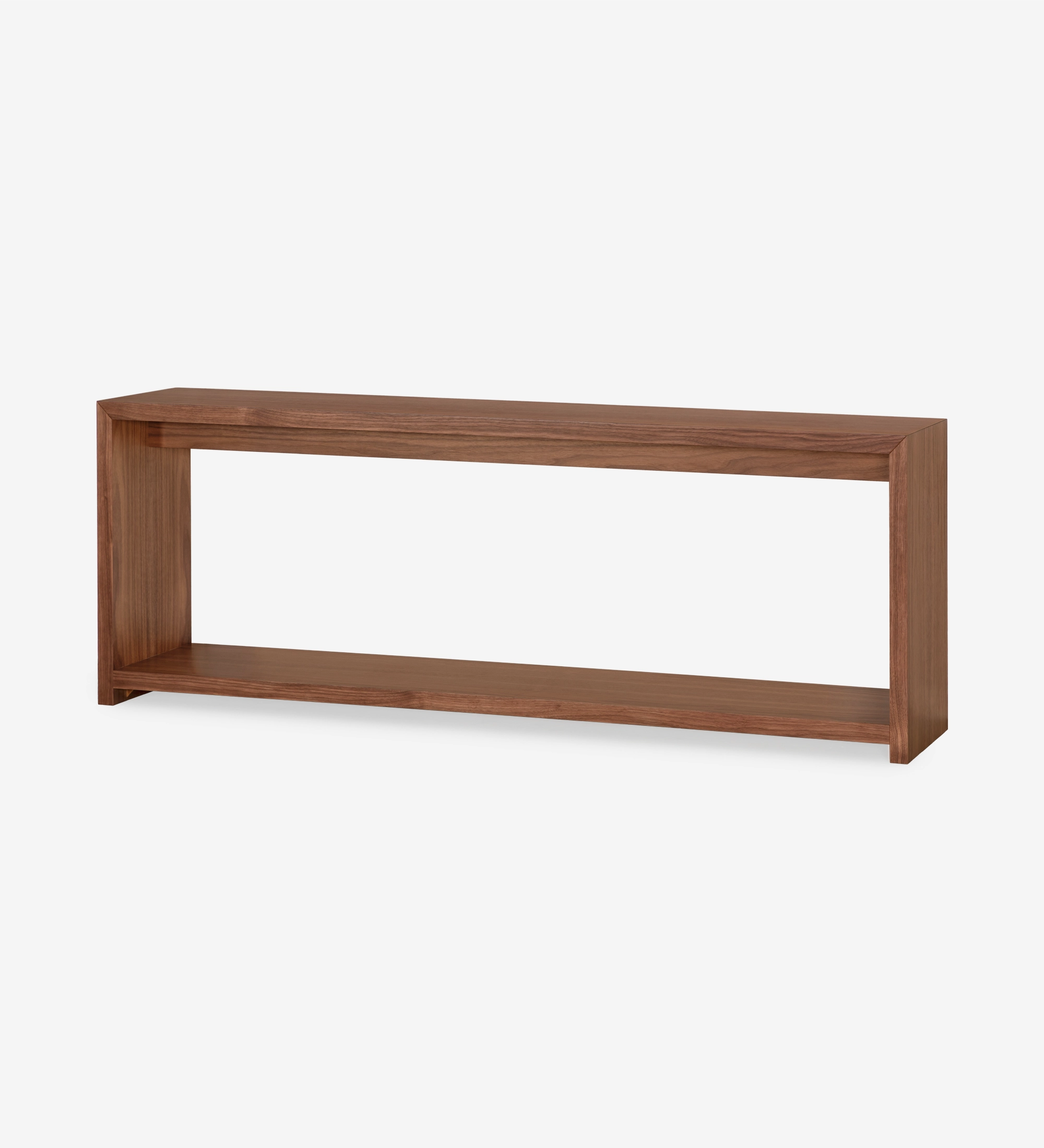 Consola em nogueira natural