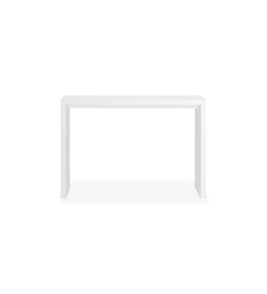 Console Laqué blanche.