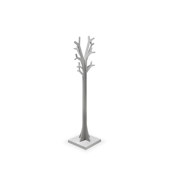 Tree hanger light grey lacquered 