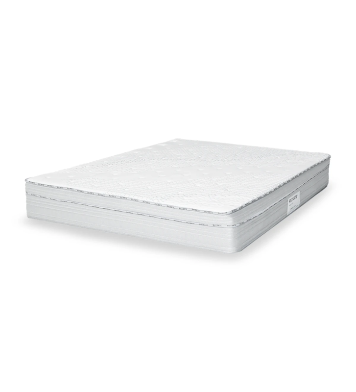 Matelas pour lits doubles et simples fabriqué à partir d'une formulation de mousse exclusive et brevetée.