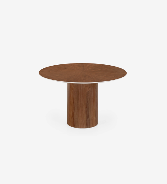 Natural Walnut + Pearl Lacquered