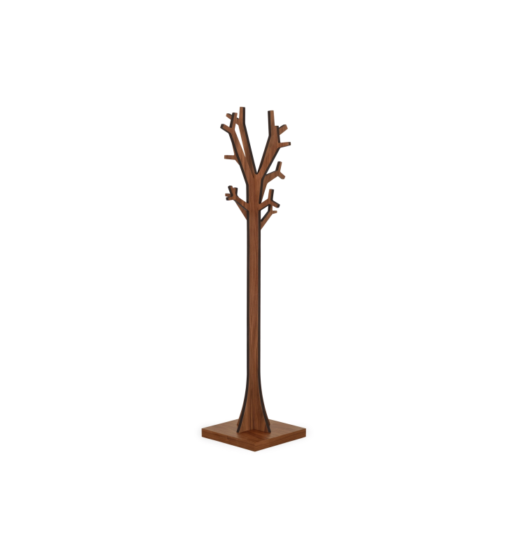 Natural walnut hanger