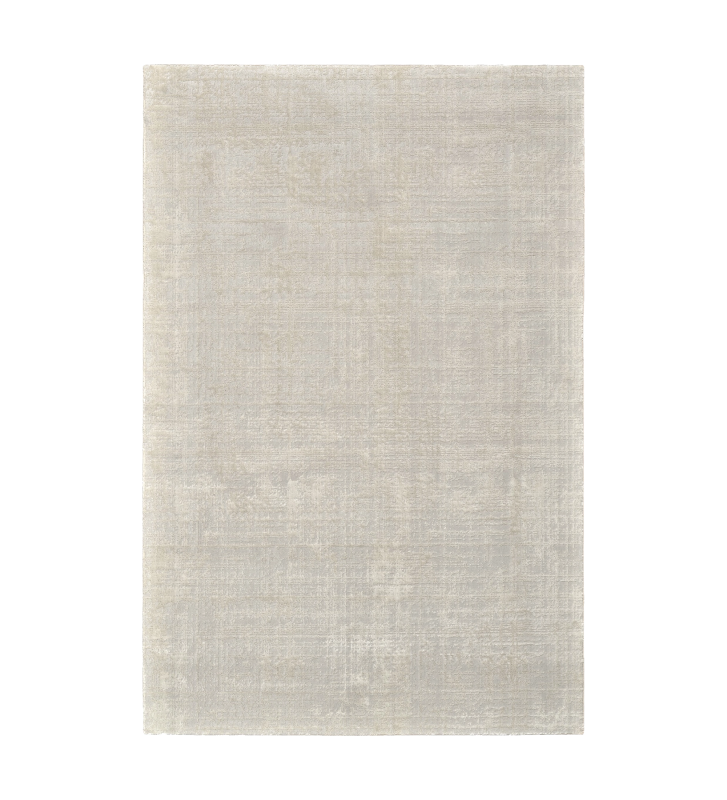 Abstract rug with grey tones, folded edge finish + 6mm feltex backing.