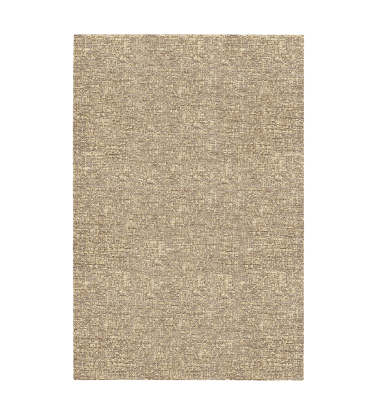 Flat weave rug in toffee tones, Line finish.