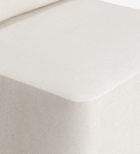 Maple Paris estofado a tecido pérola, 80 cm.