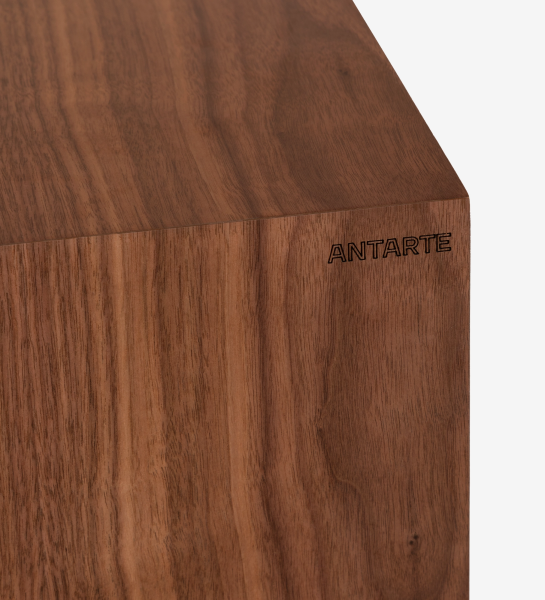 Consola em nogueira natural